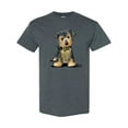 thumbnail image 1 of Inktastic Little Gent Yorkie T-Shirt, 1 of 5