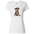 thumbnail image 1 of Inktastic Little Gent Yorkie Women's T-Shirt, 1 of 5