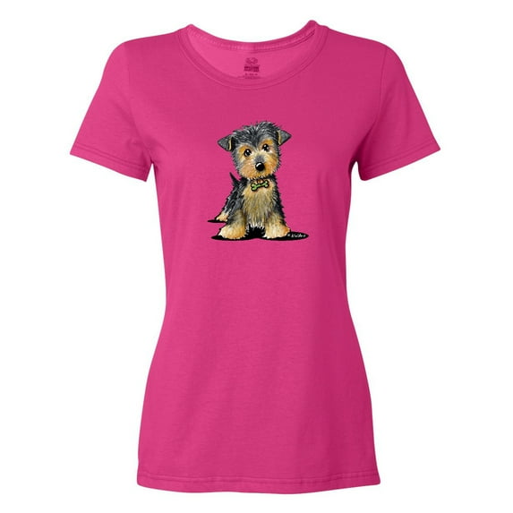Inktastic Little Gent Yorkie Women's T-Shirt