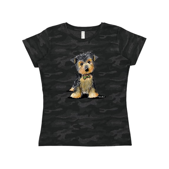 Inktastic Little Gent Yorkie Women's T-Shirt