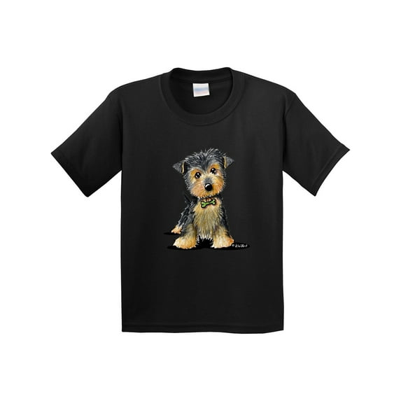 Inktastic Little Gent Yorkie Youth T-Shirt