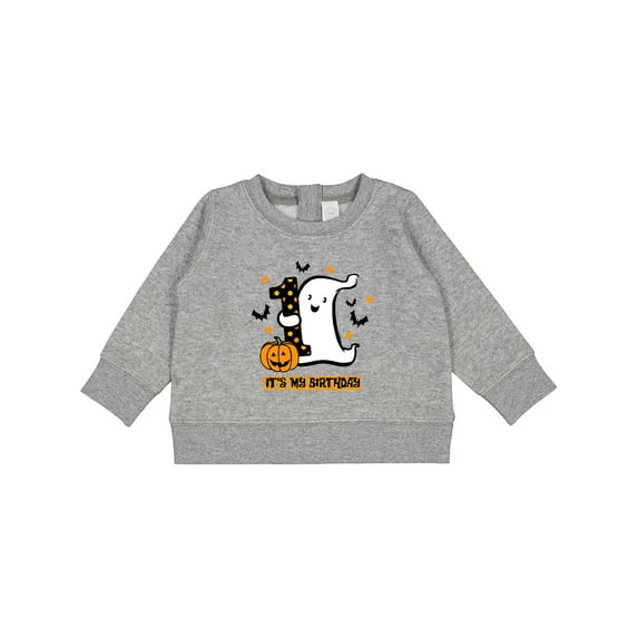 Inktastic Little Ghost 1st Birthday Baby Sweatshirt