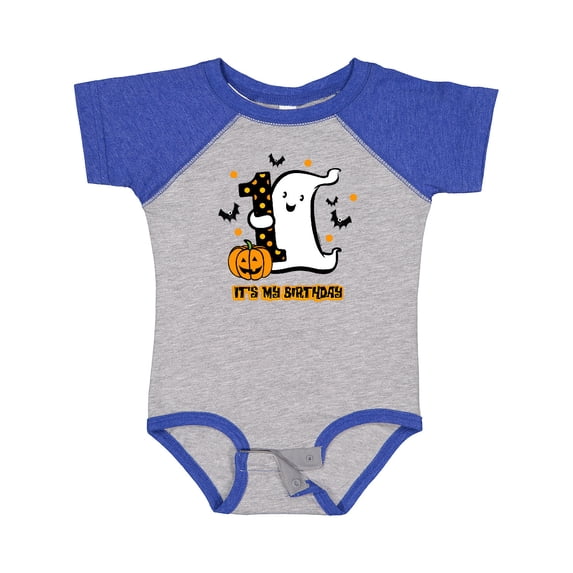 Inktastic Little Ghost 1st Birthday Boys or Girls Baby Bodysuit