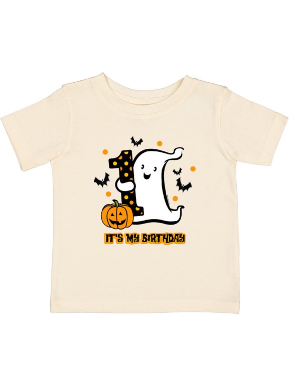 Little Ghost 1st Birthday Boys or Girls Baby T-Shirt