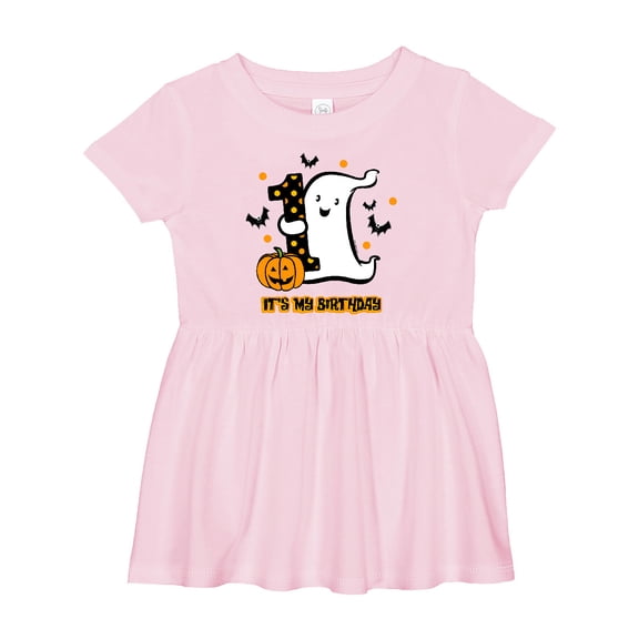 Inktastic Little Ghost 1st Birthday Girls Baby Dress