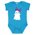 thumbnail image 1 of Inktastic Little Ghost, Cute Ghost, Ribbon, Halloween Girls Baby Bodysuit, 1 of 5
