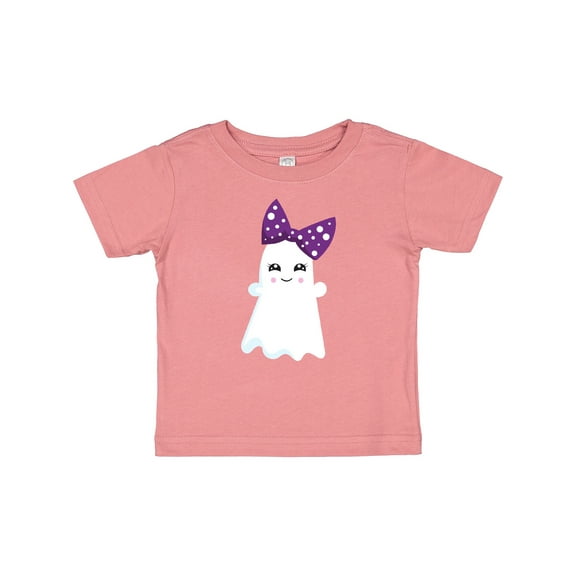 Inktastic Little Ghost, Cute Ghost, Ribbon, Halloween Girls Baby T-Shirt