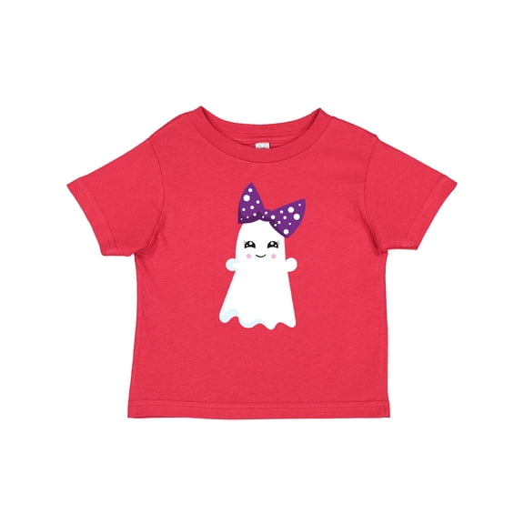 Inktastic Little Ghost, Cute Ghost, Ribbon, Halloween Girls Baby T-Shirt