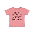 thumbnail image 1 of Inktastic Little Girl, Big Miracle Girls Baby T-Shirt, 1 of 5