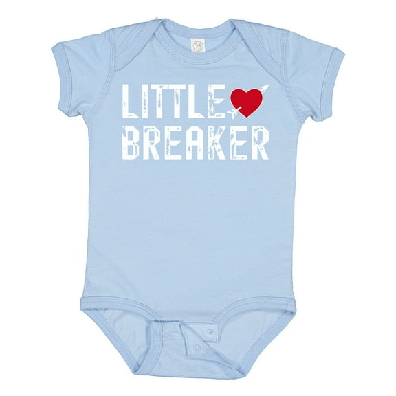 Inktastic Little Heartbreaker with Arrow Boys or Girls Baby Bodysuit