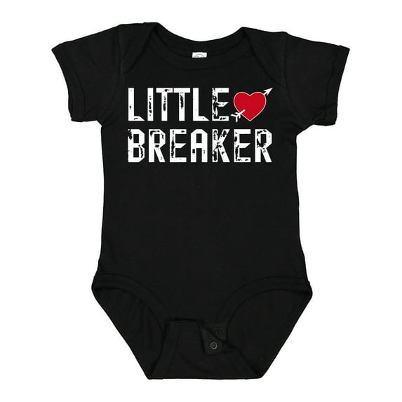 Inktastic Little Heartbreaker with Arrow Boys or Girls Baby Bodysuit