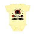 thumbnail image 1 of Inktastic Little Ladybug with Flowers Boys or Girls Baby Bodysuit, 1 of 5
