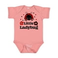 thumbnail image 1 of Inktastic Little Ladybug with Flowers Boys or Girls Baby Bodysuit, 1 of 5