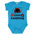 thumbnail image 1 of Inktastic Little Ladybug with Flowers Boys or Girls Baby Bodysuit, 1 of 5