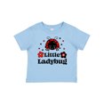thumbnail image 1 of Inktastic Little Ladybug with Flowers Boys or Girls Baby T-Shirt, 1 of 5