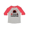 thumbnail image 1 of Inktastic Little Ladybug with Flowers Boys or Girls Toddler T-Shirt, 1 of 5