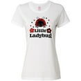 thumbnail image 1 of Inktastic Little Ladybug with Flowers Women's T-Shirt, 1 of 5