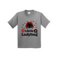 thumbnail image 1 of Inktastic Little Ladybug with Flowers Youth T-Shirt, 1 of 5