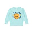 thumbnail image 1 of Inktastic Little Latka Cute Hanukkah Design Toddler Sweatshirt, 1 of 4