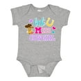 thumbnail image 1 of Inktastic Little Miss Cowgirl with Boots and Horseshoe Girls Baby Bodysuit, 1 of 5