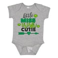 thumbnail image 1 of Inktastic Little Miss Irish Cutie with Shamrocks and Arrow Girls Baby Bodysuit, 1 of 5