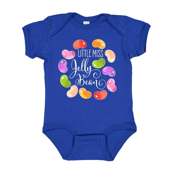 Inktastic Little Miss Jelly Bean Boys or Girls Baby Bodysuit