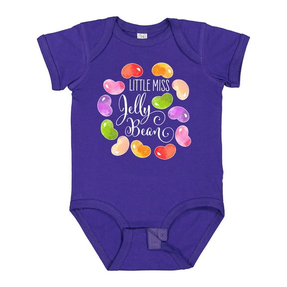 Inktastic Little Miss Jelly Bean Boys or Girls Baby Bodysuit