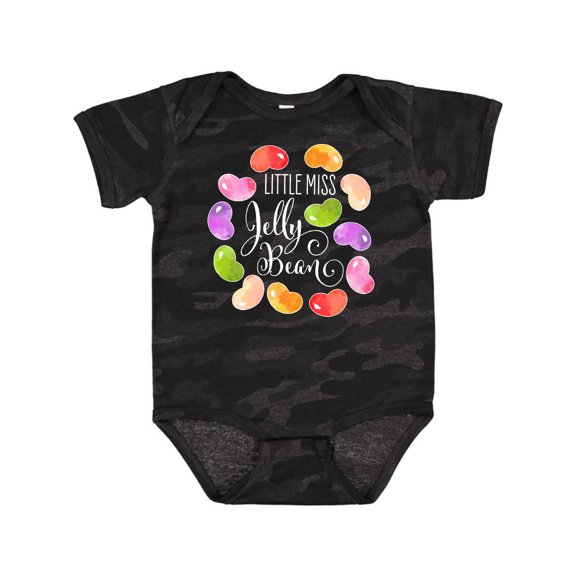 Inktastic Little Miss Jelly Bean Boys or Girls Baby Bodysuit