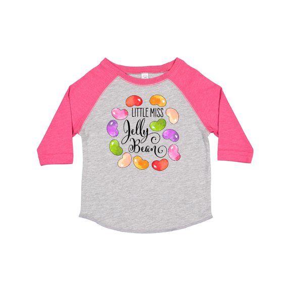 Inktastic Little Miss Jelly Bean Boys or Girls Toddler T-Shirt