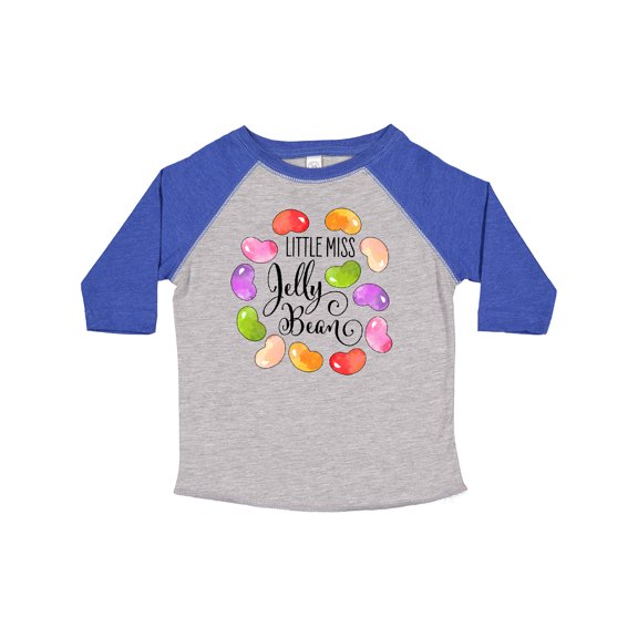Inktastic Little Miss Jelly Bean Boys or Girls Toddler T-Shirt