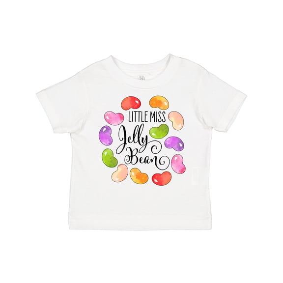 Inktastic Little Miss Jelly Bean Boys or Girls Toddler T-Shirt