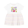 thumbnail image 1 of Inktastic Little Miss Jelly Bean Girls Baby Dress, 1 of 5