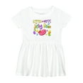 thumbnail image 1 of Inktastic Little Miss Jelly Bean Girls Baby Dress, 1 of 5