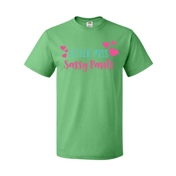 Inktastic Little Miss Sassy Pants, Sassy, Sassy Girl, Hearts T-Shirt