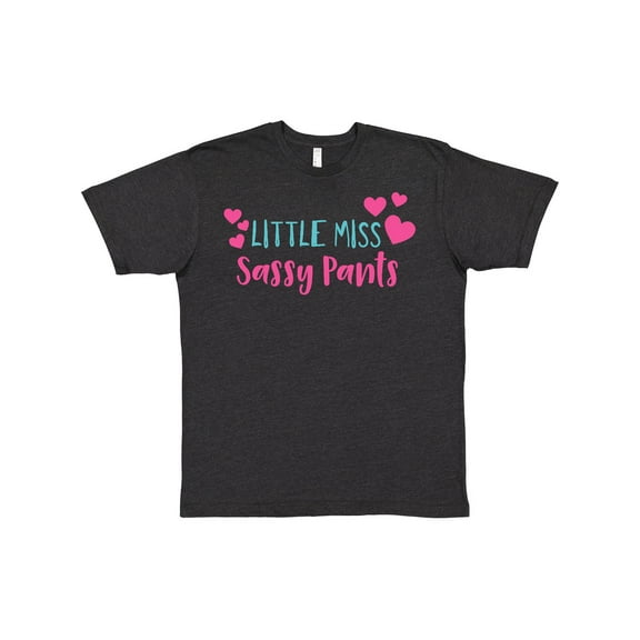 Inktastic Little Miss Sassy Pants, Sassy, Sassy Girl, Hearts T-Shirt