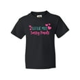 thumbnail image 1 of Inktastic Little Miss Sassy Pants, Sassy, Sassy Girl, Hearts Youth T-Shirt, 1 of 5