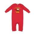 thumbnail image 1 of Inktastic Little Monkey 1st Birthday Boy Baby Romper Coveralls, 1 of 4