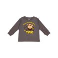 thumbnail image 1 of Inktastic Little Monkey 2nd Birthday Boy Boys Long Sleeve Toddler T-Shirt, 1 of 5