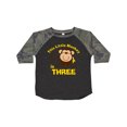 thumbnail image 1 of Inktastic Little Monkey 3rd Birthday Boy Boys Toddler T-Shirt, 1 of 5