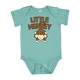 thumbnail image 1 of Inktastic Little Monkey Boys or Girls Baby Bodysuit, 1 of 5