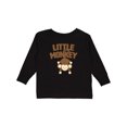 thumbnail image 1 of Inktastic Little Monkey Boys or Girls Long Sleeve Toddler T-Shirt, 1 of 5