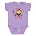 thumbnail image 1 of Inktastic Little Monkey Girl 1st Birthday Girls Baby Bodysuit, 1 of 5