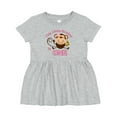 thumbnail image 1 of Inktastic Little Monkey Girl 1st Birthday Girls Baby Dress, 1 of 5