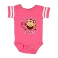thumbnail image 1 of Inktastic Little Monkey Girl 2nd Birthday Girls Baby Bodysuit, 1 of 5