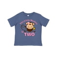 thumbnail image 1 of Inktastic Little Monkey Girl 2nd Birthday Girls Toddler T-Shirt, 1 of 5