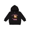 thumbnail image 1 of Inktastic Little Monkey Girl 2nd Birthday Toddler Hoodie, 1 of 4