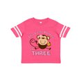 thumbnail image 1 of Inktastic Little Monkey Girl 3rd Birthday Girls Toddler T-Shirt, 1 of 5