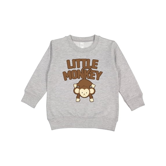 Inktastic Little Monkey Toddler Sweatshirt