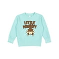 thumbnail image 1 of Inktastic Little Monkey Toddler Sweatshirt, 1 of 4