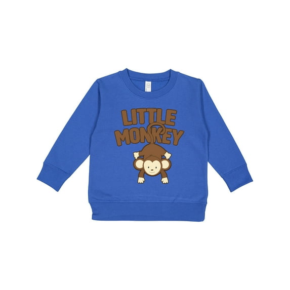 Inktastic Little Monkey Toddler Sweatshirt